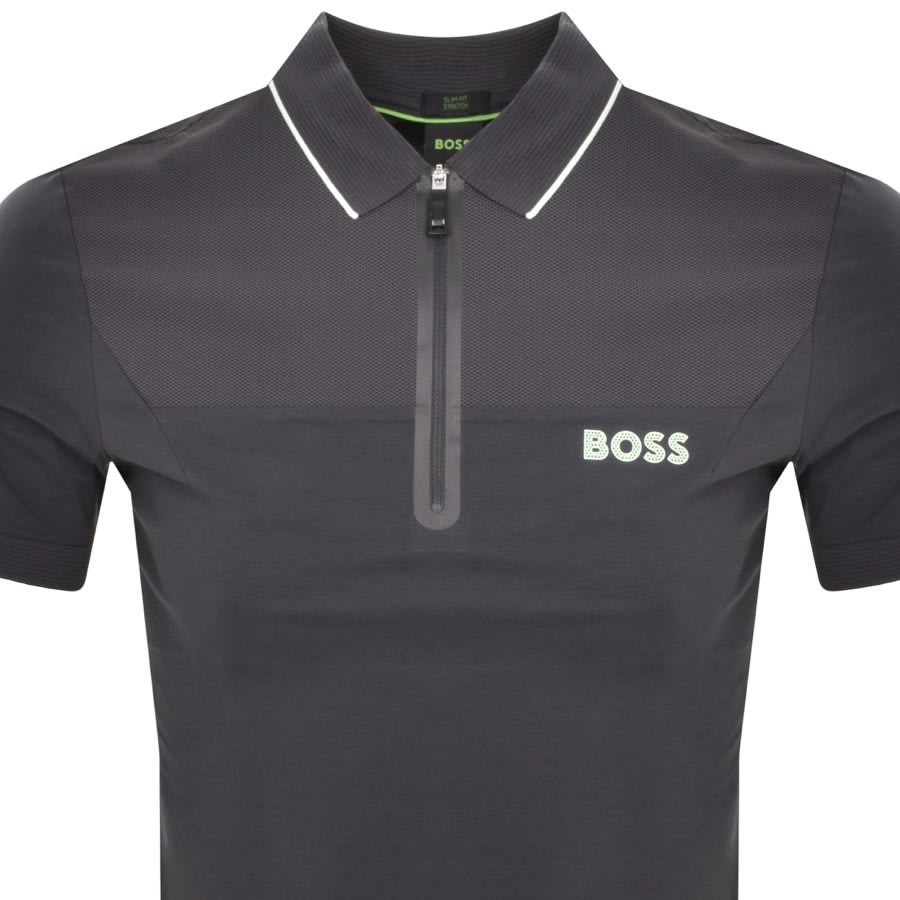 BOSS Philix Polo T Shirt Grey Mainline Menswear Canada